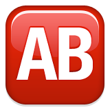 Negative Squared Ab Emoji (Apple/iOS Version)