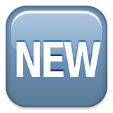Squared New Emoji (Apple/iOS Version)