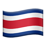 Flag For Costa Rica Emoji (Apple/iOS Version)