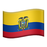 Flag For Ecuador Emoji (Apple/iOS Version)