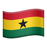 Flag For Ghana Emoji (Apple/iOS Version)