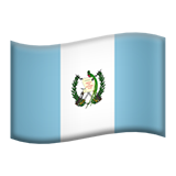 Flag For Guatemala Emoji (Apple/iOS Version)