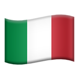 Flag For Italy Emoji (Apple/iOS Version)