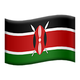 Flag For Kenya Emoji (Apple/iOS Version)