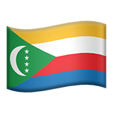 Flag For Comoros Emoji (Apple/iOS Version)