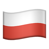 Flag For Poland Emoji (Apple/iOS Version)