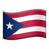 Flag For Puerto Rico Emoji (Apple/iOS Version)