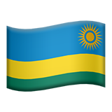 Flag For Rwanda Emoji (Apple/iOS Version)