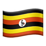 Flag For Uganda Emoji (Apple/iOS Version)