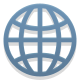 Globe With Meridians Emoji (Apple/iOS Version)