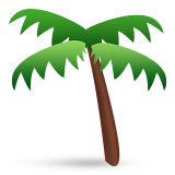 Palm Tree Emoji (Apple/iOS Version)
