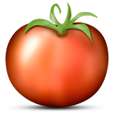 Tomato Emoji (Apple/iOS Version)