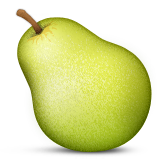 Pear Emoji (Apple/iOS Version)
