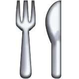 Fork And Knife Emoji (Apple/iOS Version)
