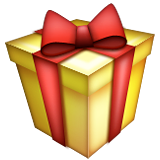 Wrapped Present Emoji (Apple/iOS Version)