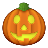 Jack-o-lantern Emoji (Apple/iOS Version)