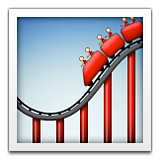 Roller Coaster Emoji (Apple/iOS Version)