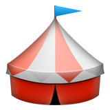 Circus Tent Emoji (Apple/iOS Version)