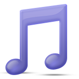 Musical Note Emoji (Apple/iOS Version)