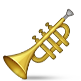 Trumpet Emoji (Apple/iOS Version)