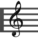 Musical Score Emoji (Apple/iOS Version)