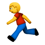 Runner Emoji (Apple/iOS Version)