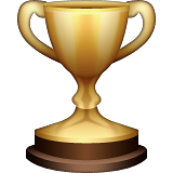 Trophy Emoji (Apple/iOS Version)