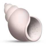 Spiral Shell Emoji (Apple/iOS Version)