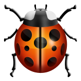 Lady Beetle Emoji (Apple/iOS Version)