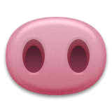 Pig Nose Emoji (Apple/iOS Version)
