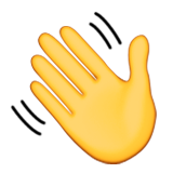 Waving Hand Sign Emoji - Copy & Paste - EmojiBase!