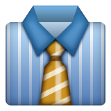 Necktie Emoji (Apple/iOS Version)