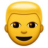 Person With Blond Hair Emoji (Apple/iOS Version)