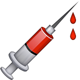 Syringe Emoji (Apple/iOS Version)