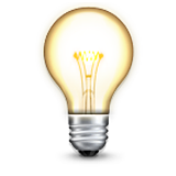 Electric Light Bulb Emoji (Apple/iOS Version)
