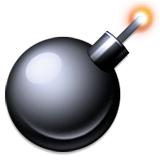 Bomb Emoji (Apple/iOS Version)