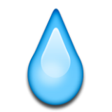 Droplet Emoji (Apple/iOS Version)