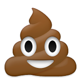 Pile Of Poo Emoji (Apple/iOS Version)