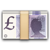 Banknote With Pound Sign Emoji (Apple/iOS Version)