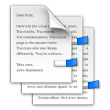 Bookmark Tabs Emoji (Apple/iOS Version)