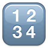 Input Symbol For Numbers Emoji (Apple/iOS Version)
