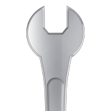 Wrench Emoji (Apple/iOS Version)