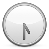 Clock Face Five-thirty Emoji (Apple/iOS Version)