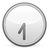 Clock Face Seven-thirty Emoji (Apple/iOS Version)
