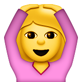 Face With Ok Gesture Emoji (Apple/iOS Version)