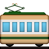 Railway Car Emoji (Apple/iOS Version)