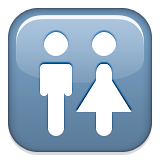 Restroom Emoji (Apple/iOS Version)