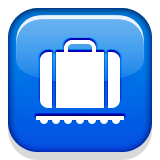 Baggage Claim Emoji (Apple/iOS Version)