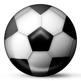 Soccer Ball Emoji (Apple/iOS Version)