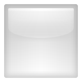 White Large Square Emoji (Apple/iOS Version)